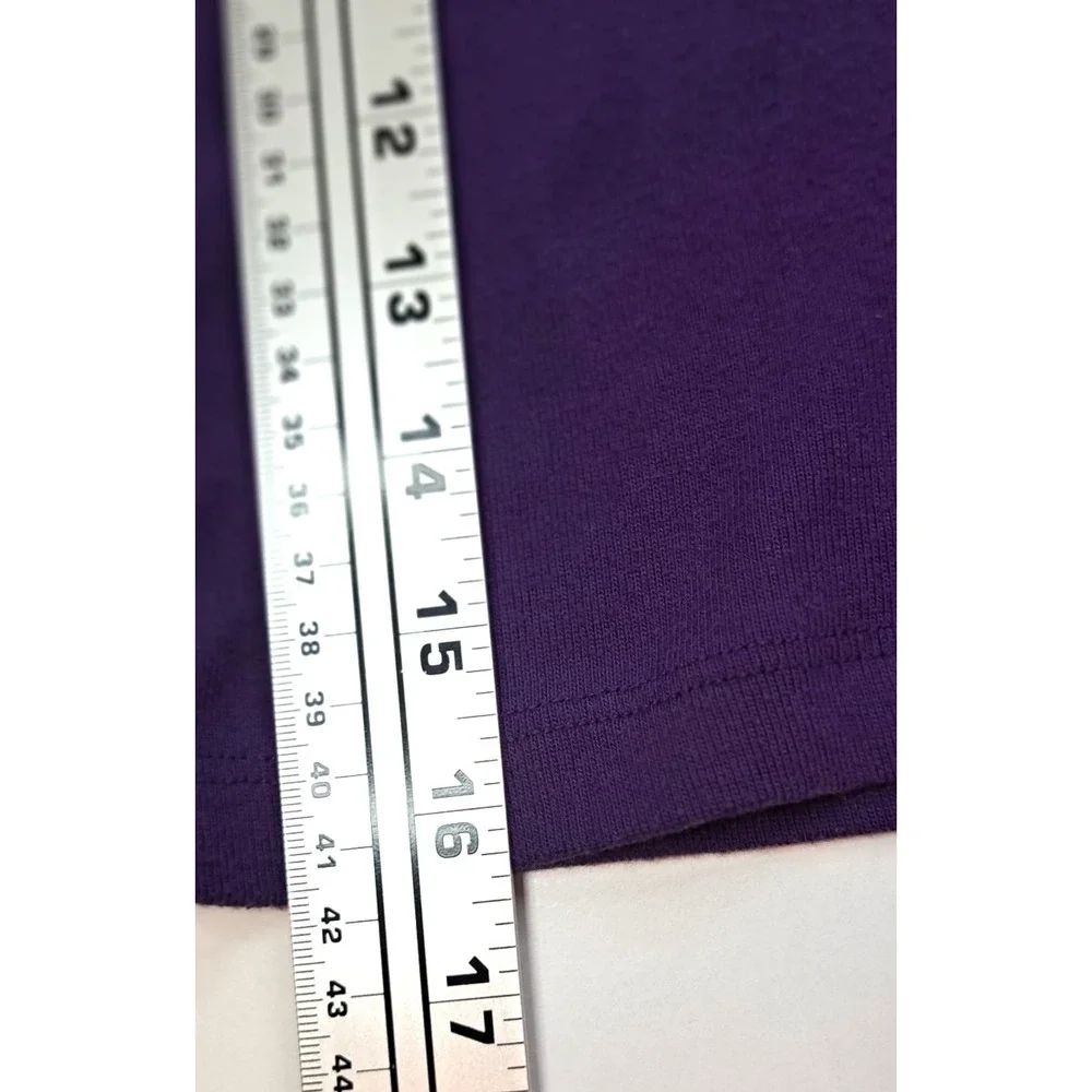Vtg Jordache Girls 10-12  Shirt Long‎ Sleeve Purple Embroidered Flower Preppy